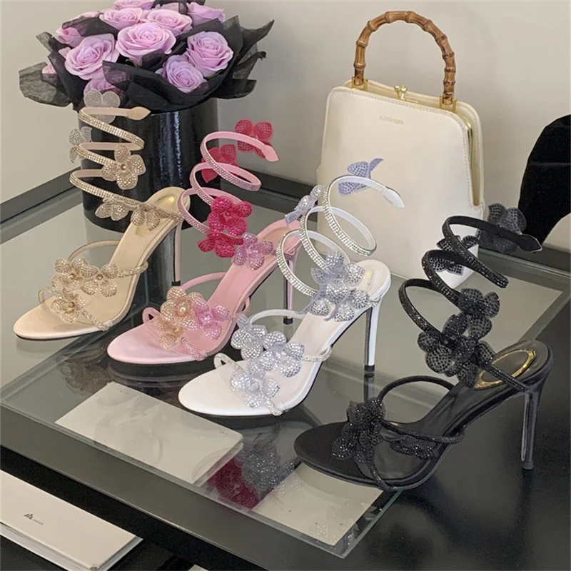 Street Fashion Female - 2026年夏 アネイケ オープントゥ アンクルストラップ レディース サンダル