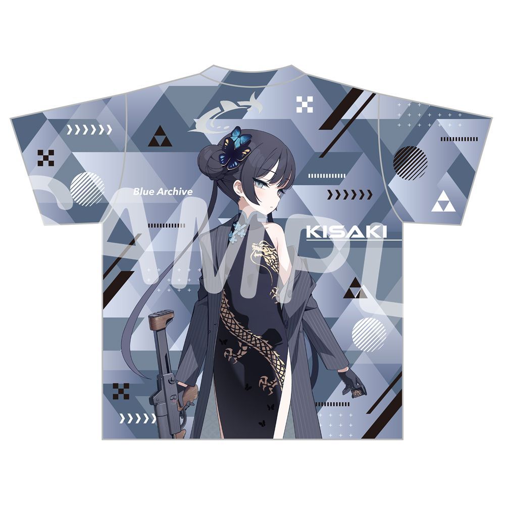 Street Fashion Female - ブルーアーカイブ龍宮キサキグラフィック Tシャツアニメプリント女性半袖 Tシャツ新しい夏カジュアルトップスストリートウェア