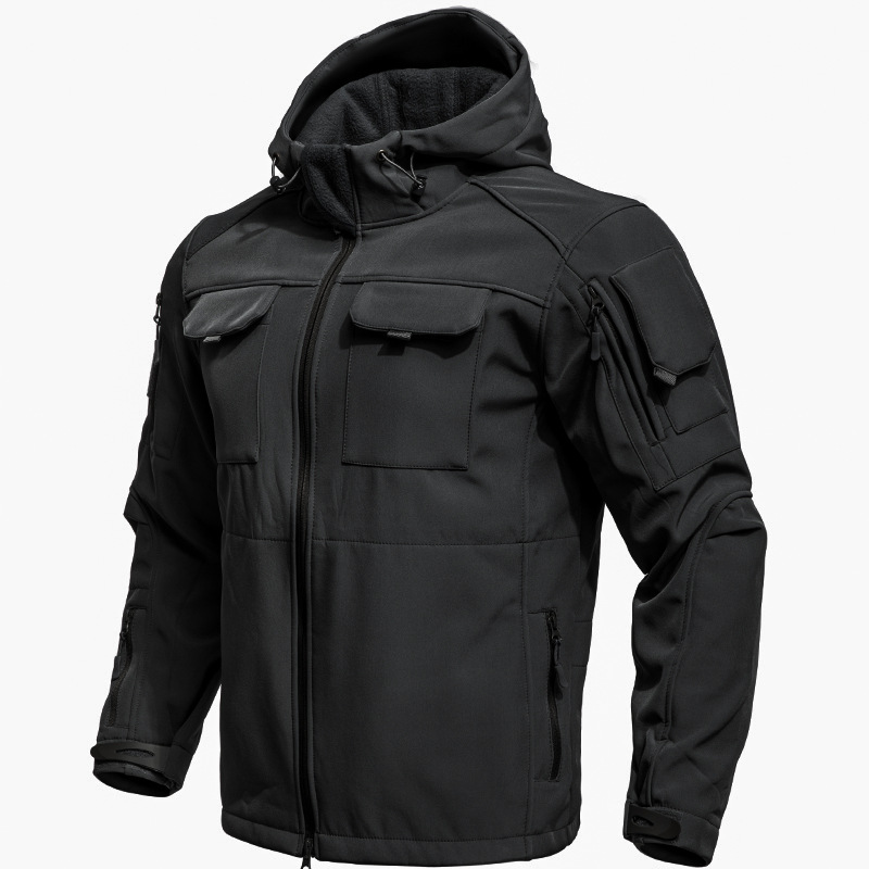 Windbreak Shell Jacket - 2026年新作 メンズ アウトドア ソフトシェル ウィンドブレーカー 防水