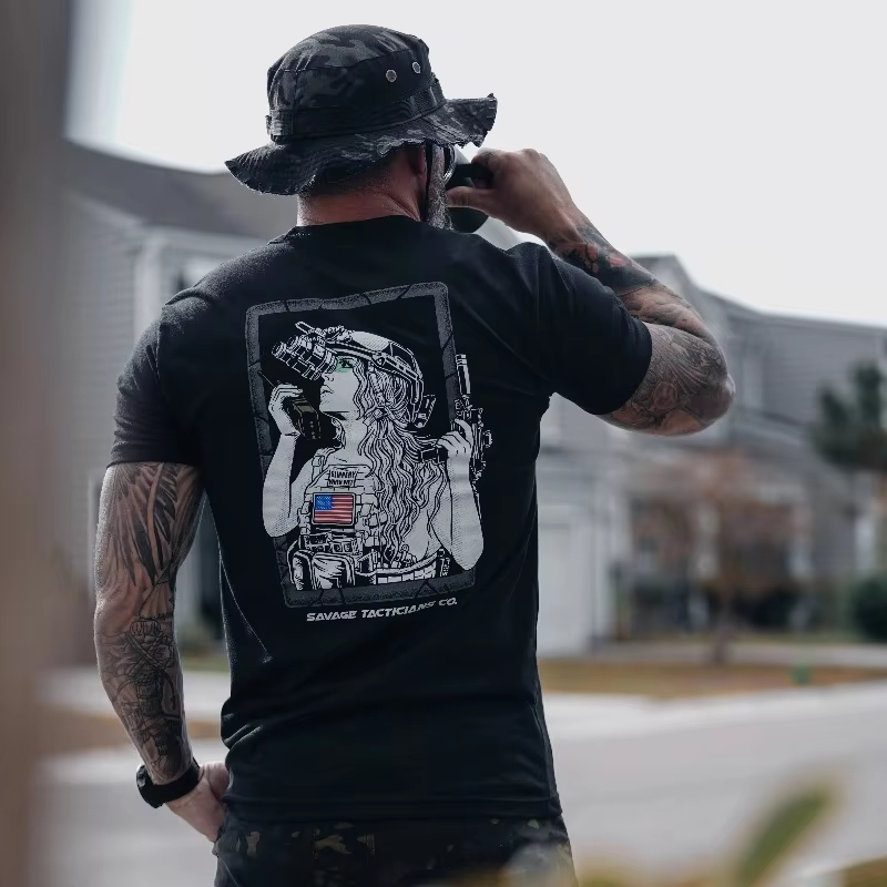 メンズTシャツ アウトドアスポーツ タクティカルTシャツ 通 - Street Fashion Guys のレビューと価格