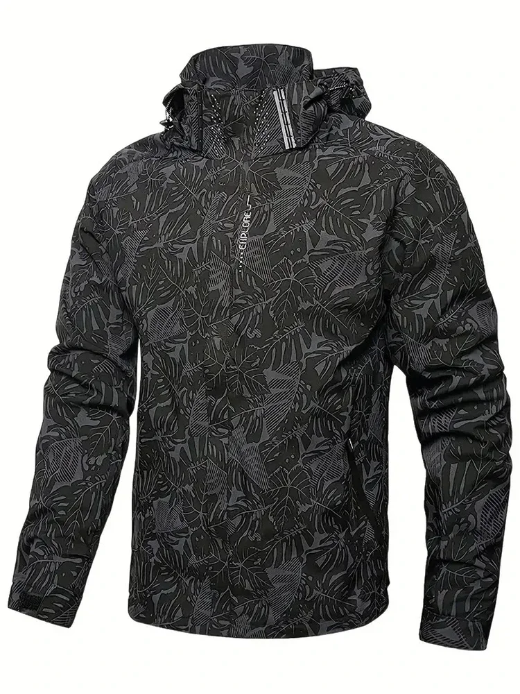 メンズカジュアル防水ウインドブレーカー釣りハイキングジャケッ - Windbreak Shell Jacket のレビューと価格