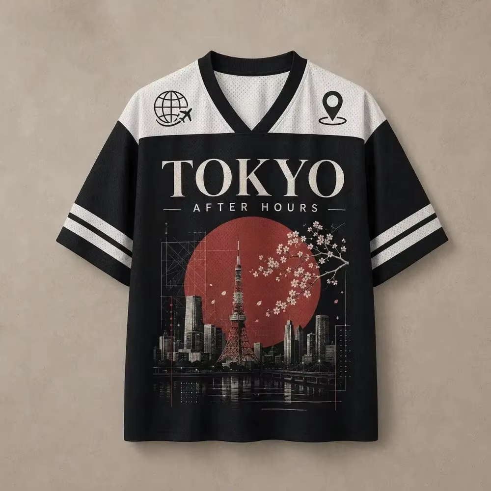 原宿東京レッドムーンパット 3D プリントブレスクイックドラ - Street Fashion Tokyo のレビューと価格