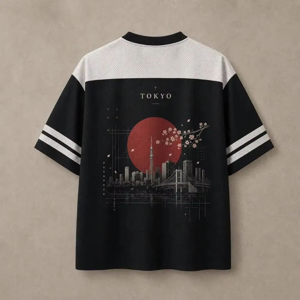 原宿東京レッドムーンパット 3D プリントブレスクイックドラ - Street Fashion Tokyo のレビューと価格