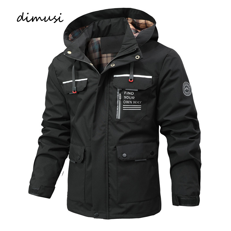 秋のメンズウインドブレーカーフード付きジャケット男性防水アウ - Windbreak Shell Jacket のレビューと価格