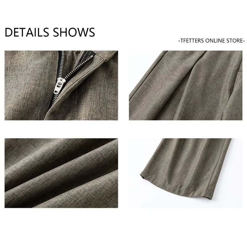 TFETTERS デザイナーパンツ男性 2026 秋のファッ - Street Fashion Baggy のレビューと価格