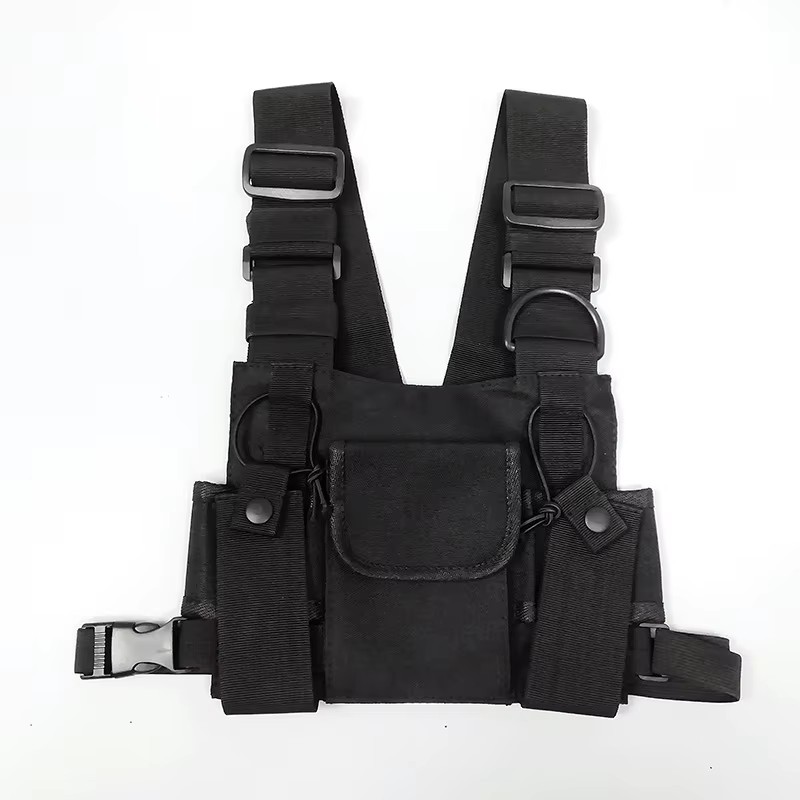 機能的なタクティカルチェストバッグ レディース ファッション - Street Fashion Baggy のレビューと価格