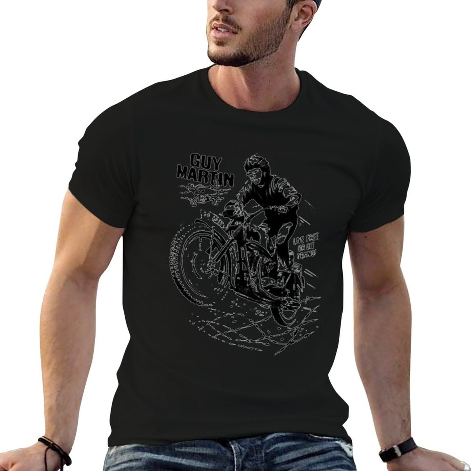 ガイ・マーティン伝説のマン島 Tシャツ ストリートファッショ - Street Fashion Guys のレビューと価格