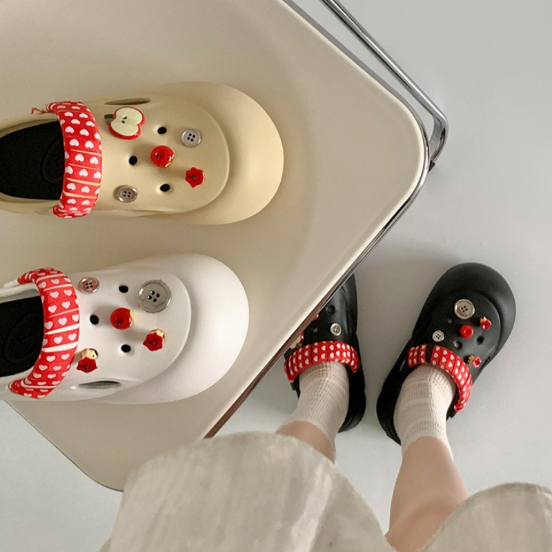 女性ファッションクロッグス室内ストリートスリッパキュートDI - Street Fashion Female のレビューと価格
