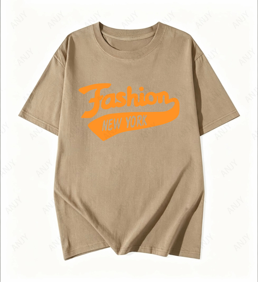 ニューヨークストリートスタイルレタープリントTシャツルーズカ - Street Fashion Of New York のレビューと価格