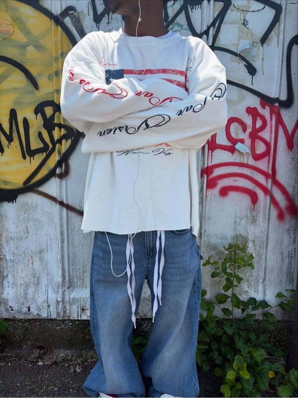 2026年秋新作 Y2K アメリカンレトロ フラッグプリント - Street Fashion Us のレビューと価格
