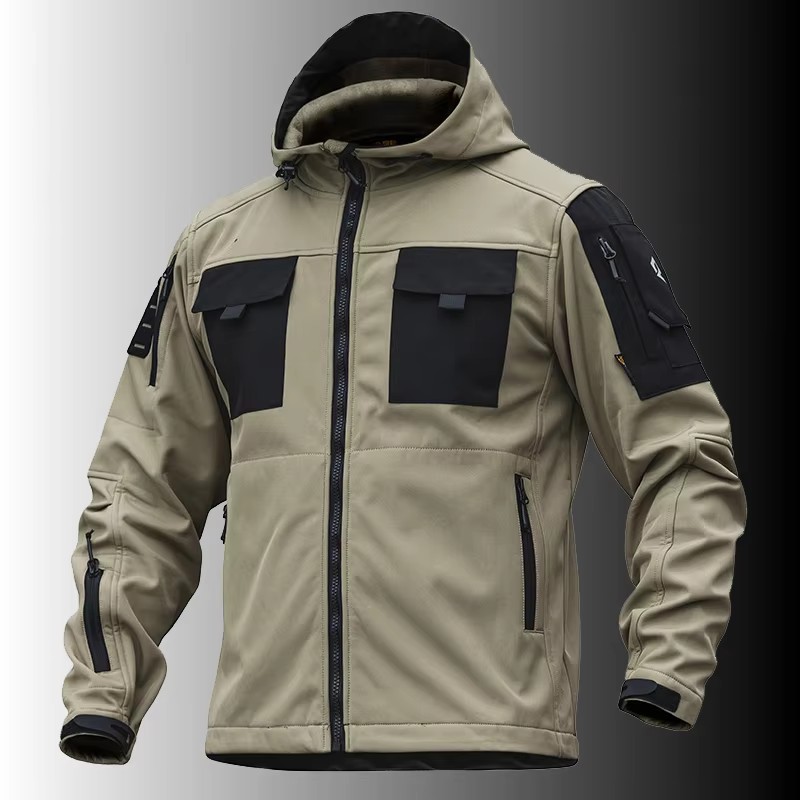 タッドシャー-メンズソフトシェルミリタリータクティカルジャケ - Windbreak Shell Jacket のレビューと価格