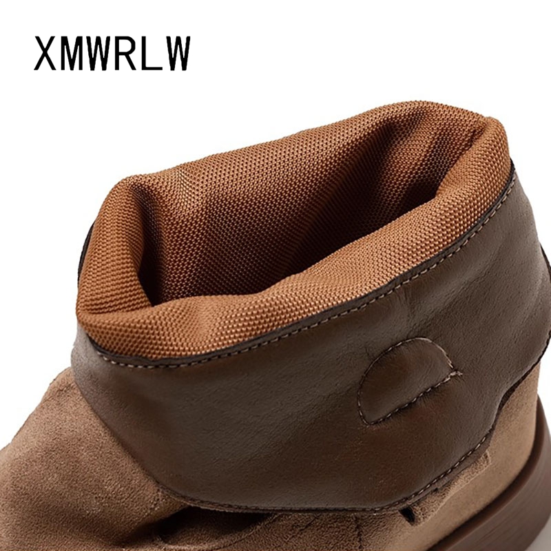 XMWRLW 2025 秋 レディース アンクルブーツ ファ - Street Fashion Rome 2025 のレビューと価格