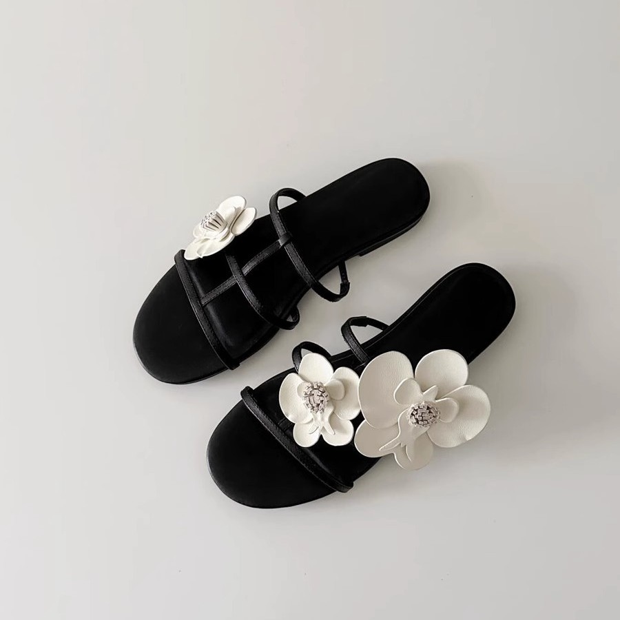 夏の新しい女性用シューズ、スリッパ、ストリートファッション、 - Street Fashion Clothes のレビューと価格