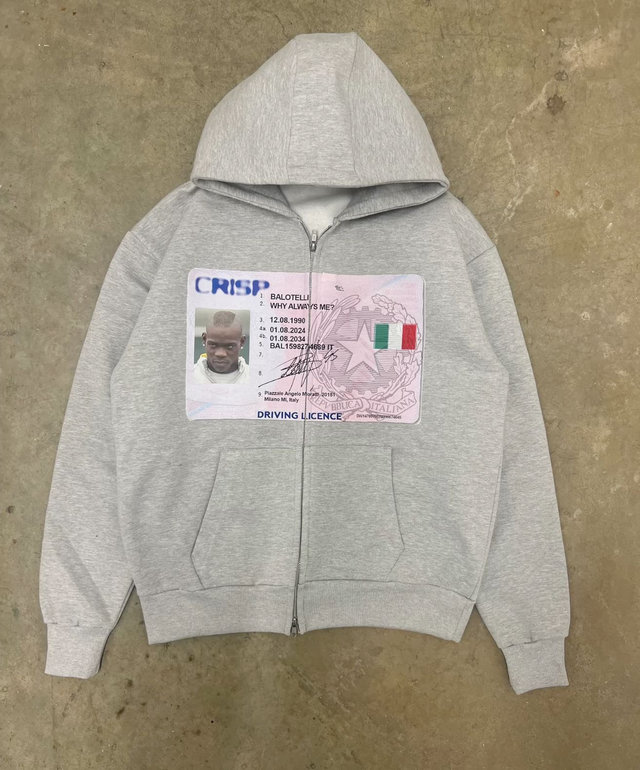 Y2Kレトログレージップアップパーカー、ファッションカードプ - Street Fashion Of New York のレビューと価格