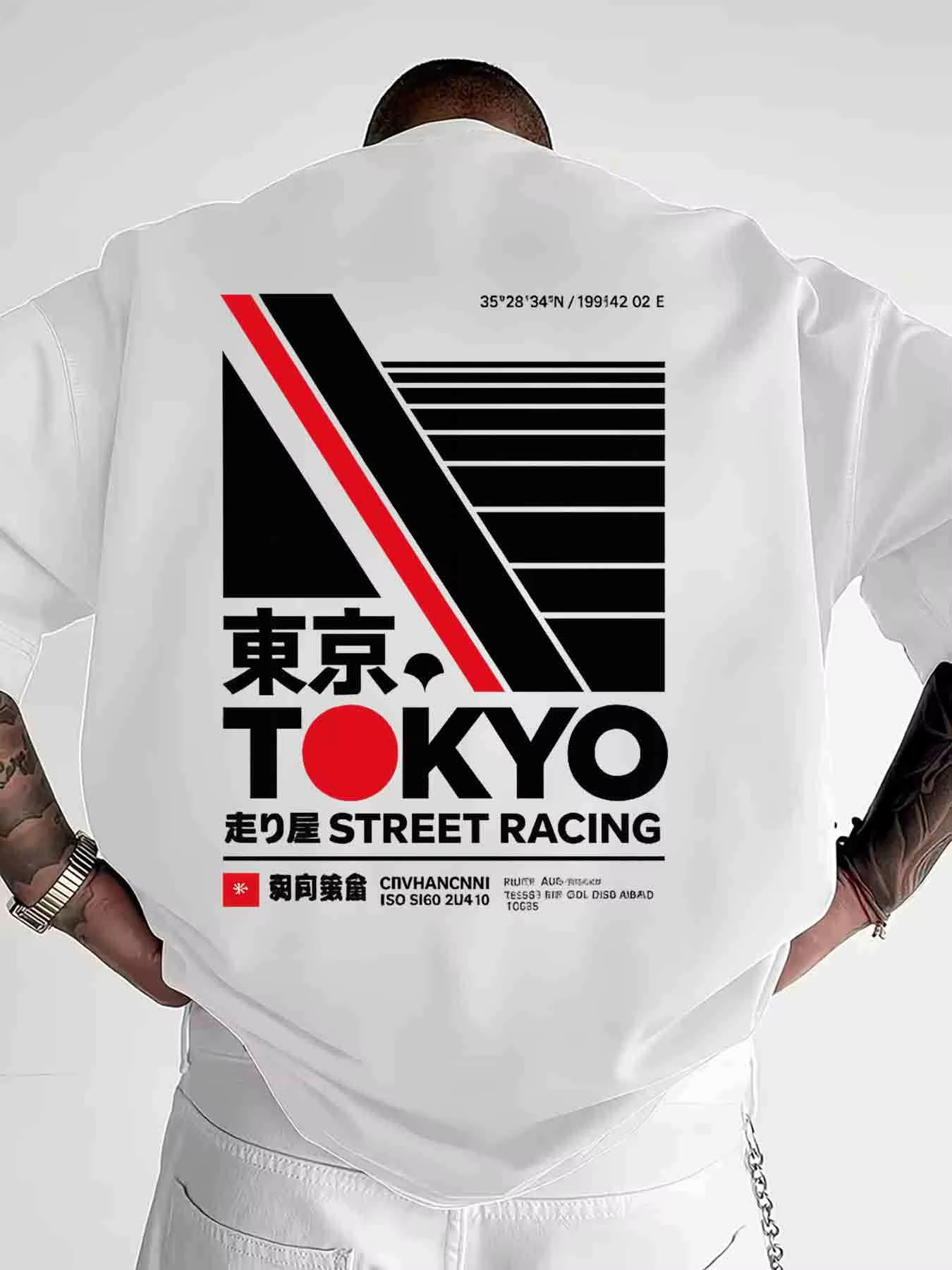 日本の東京ストリートスタイルプリントTシャツ Y2Kストリー - Street Fashion Tokyo のレビューと価格