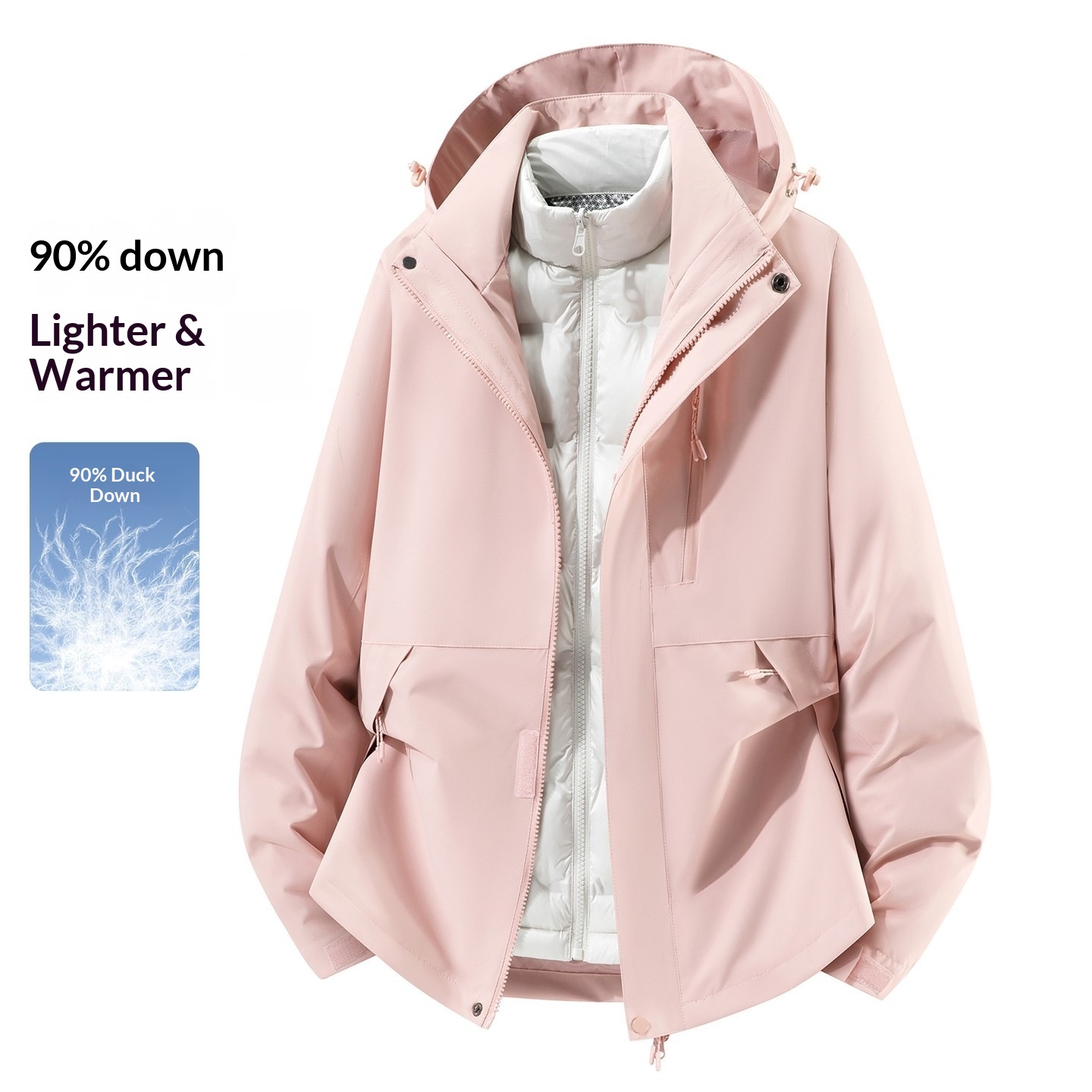 ハードシェルタクティカルジャケット 防風3-in-1ジャケッ - Windbreak Shell Jacket のレビューと価格