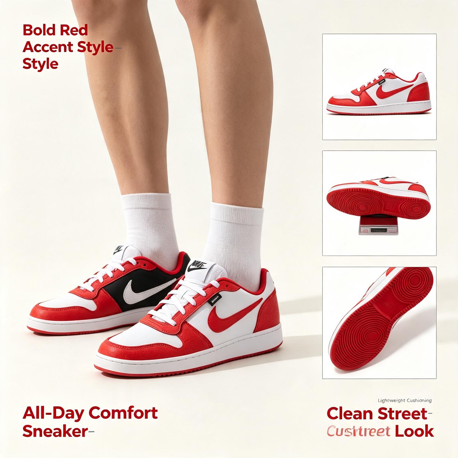 人気のナイキ メンズ エバーノン ロー プレム ロートップ  - Street Fashion Nike のレビューと価格